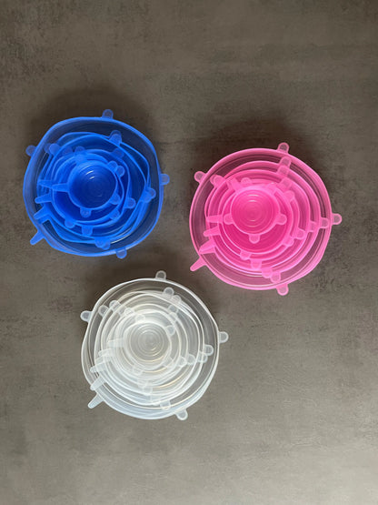 Pack de 18 couvercles CLEVERA, 3 couleurs - Clevera